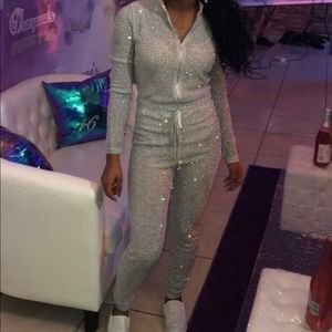 rhinestone jumpsuit
